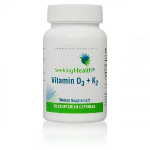 Vitamin D3 + K2 - 60 vcaps