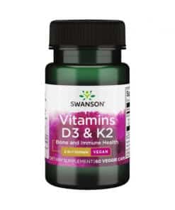 Vitamins D3 & K2 - 60 vcaps