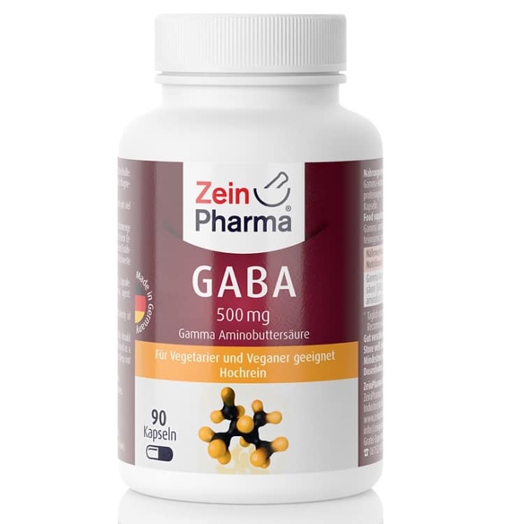 GABA, 500 mg - 90 kapsler