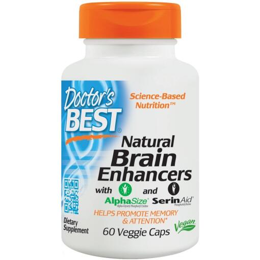 Natural Brain Enhancers - 60 vcaps