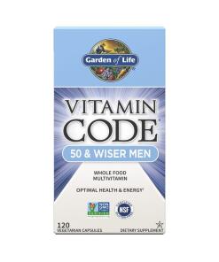 Vitamin Code 50 & Wiser Men - 120 vcaps