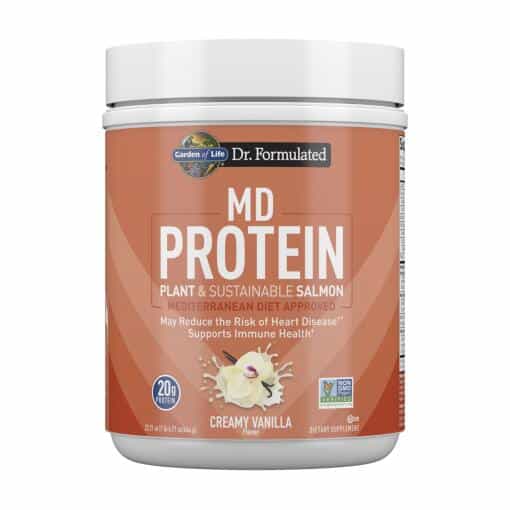 Dr. Formuleret MD Protein Plant & Sustainable Salmon Cremet Vaniljesmag 22