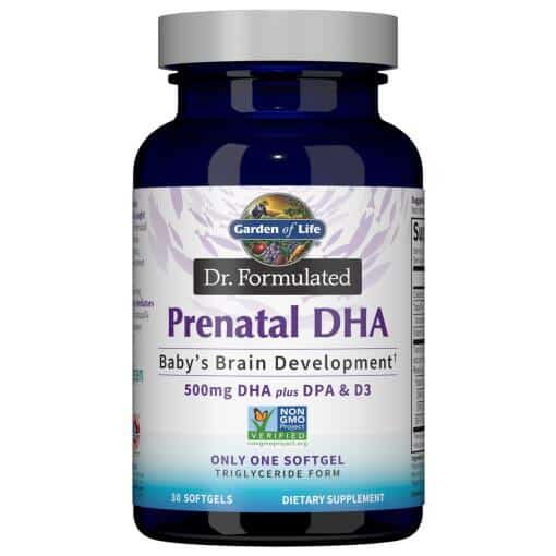 Dr. Formuleret prænatal DHA 30 Softgels