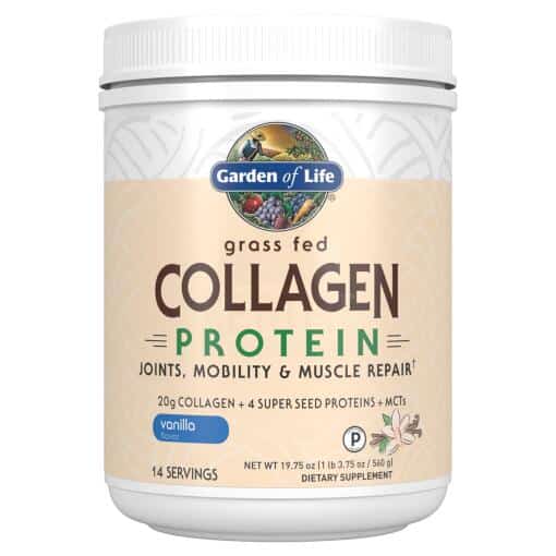 Græsfodret kollagenprotein vanilje 19