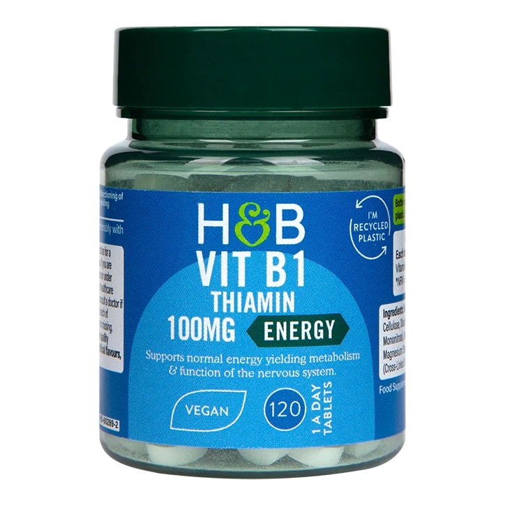 Vitamin B1, 100 mg - 120 tabletter