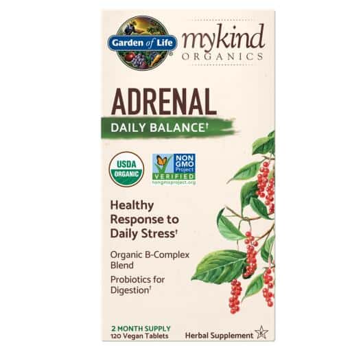 mykind Organics Adrenal Daily Balance† 120 tabletter