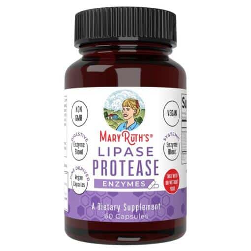 Lipase Protease Enzymes - 60 caps