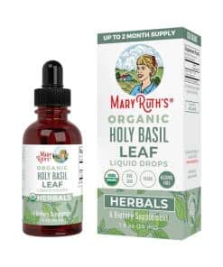 Organic Holy Basil Leaf Liquid Drops - 30 ml.
