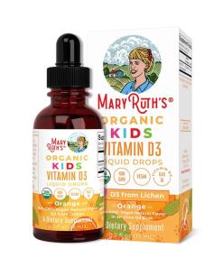 Organic Kids Vitamin D3 Liquid Drops