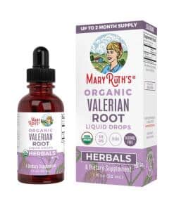 Organic Valerian Root Liquid Drops - 30 ml.