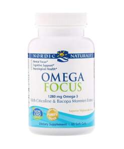 Omega Focus with Citicoline & Bacopa Monnieri Extract