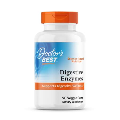 Doctor's Best - Fordøjelsesenzymer - 90 kapsler