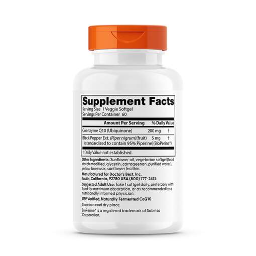 200mg - 60 vegetabilske bløde kapsler