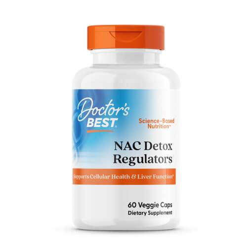 Doctor's Best - NAC Detox Regulators - 60 kapsler
