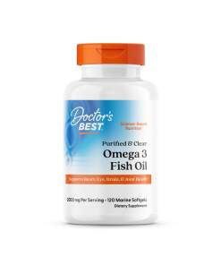 Doctor's Best - Renset & Klar Omega 3 Fiskeolie