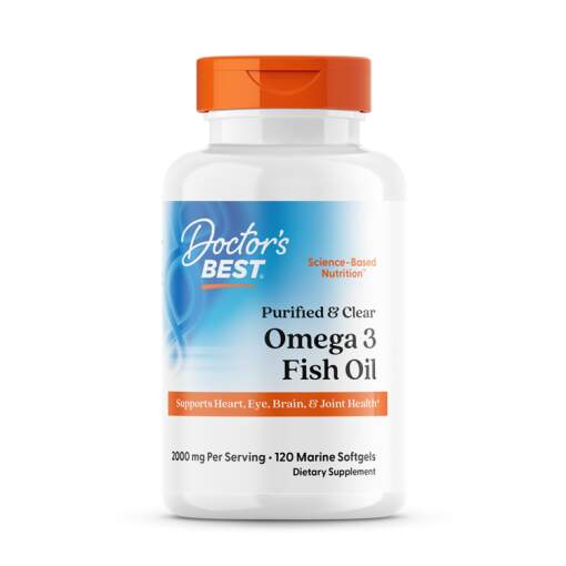 Doctor's Best - Renset & Klar Omega 3 Fiskeolie
