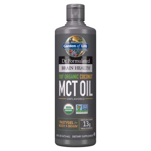 Have af Life - Dr. Formulated Økologisk Hjerne Sundhed MCT Olie - 946 ml