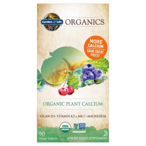 Have af Livet - Mykind Organics Plante Kalcium - 90 veganske tabletter