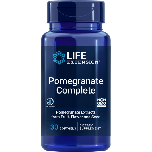 Life Extension - Granatæble Komplet - 30 bløde kapsler