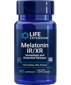 Life Extension - Melatonin IR/XR - 60 kapsler