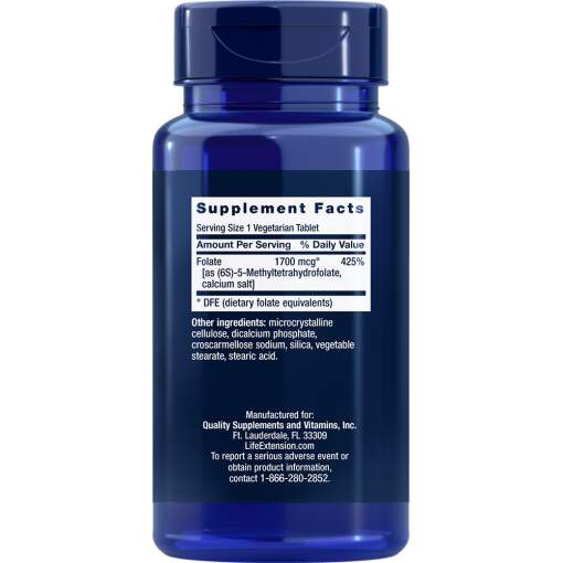 1700mcg - 100 vegetariske tabletter