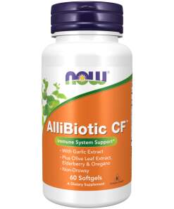 NOW Foods - AlliBiotic CF - 60 bløde kapsler