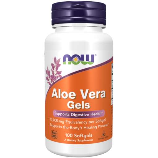 NOW Foods - Aloe Vera Gels - 250 bløde kapsler