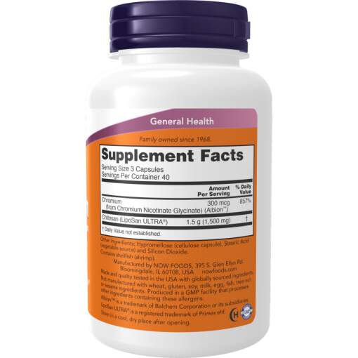 500mg Plus Chromium - 240 kapsler