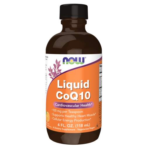NOW Foods - CoQ10 Flydende - 118 ml