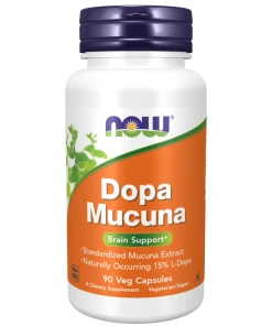 NOW Foods - DOPA Mucuna - 90 kapsler