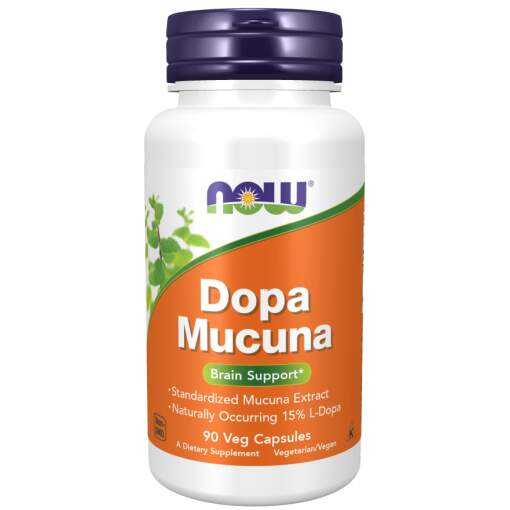 NOW Foods - DOPA Mucuna - 90 kapsler