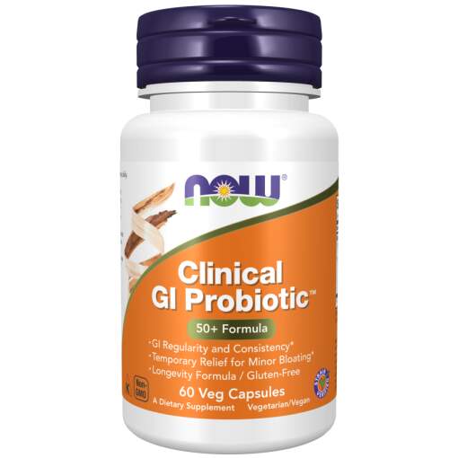 NOW Foods - Klinisk GI Probiotika - 60 kapsler
