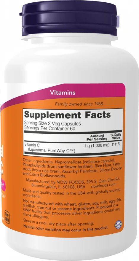Liposomal C-vitamin - 120 kapsler - Billede 3