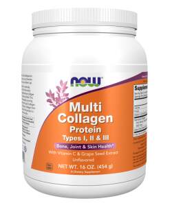 NOW Foods - Multi Kollagen Protein - 454g