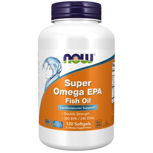 NOW Foods - Super Omega EPA Molekylært destilleret - 240 bløde kapsler