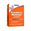 NOW Foods - Tranebær Mannose + Probiotika - 24 pakker