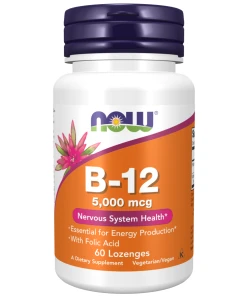 NOW Foods - Vitamin B-12 med Folsyre