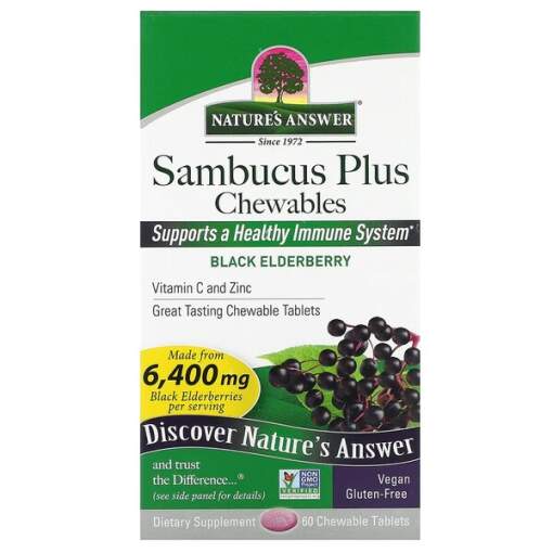 Nature's Answer - Sambucus Plus Chewables