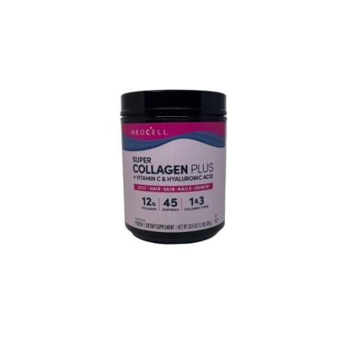 NeoCell - Super Kollagen Plus med Vitamin C & Hyaluronsyre - 585g