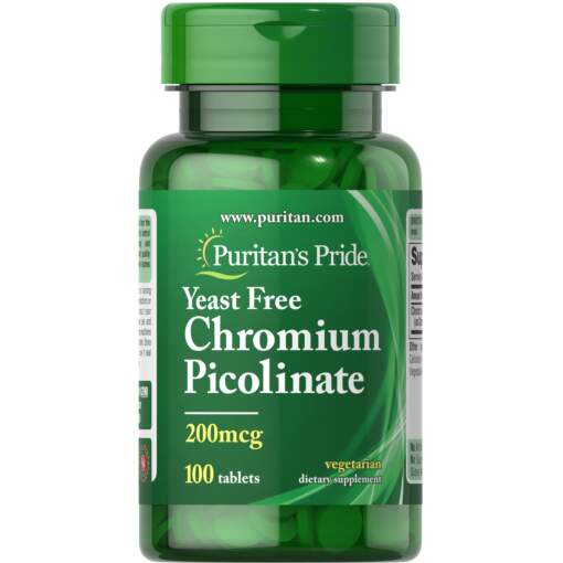 Puritan's Pride - Krom Picolinat