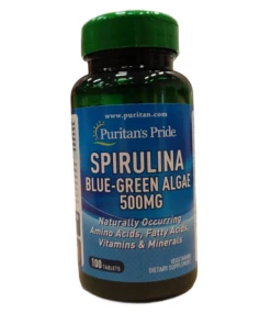 Puritan's Pride - Spirulina Blågrøn Alge