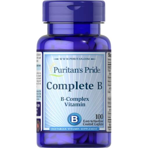 Puritan's Pride - Vitamin B-Complex - 100 caplets