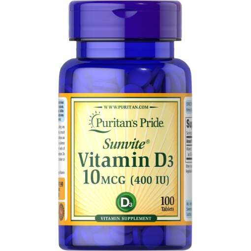 Puritan's Pride - Vitamin D3