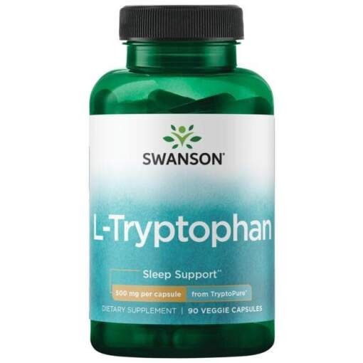 SWANSON AjiPure L-Tryptofan 500mg 90 kapsler