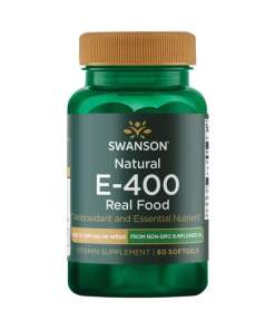 SWANSON E-vitamin naturlig 400IU fra olie
