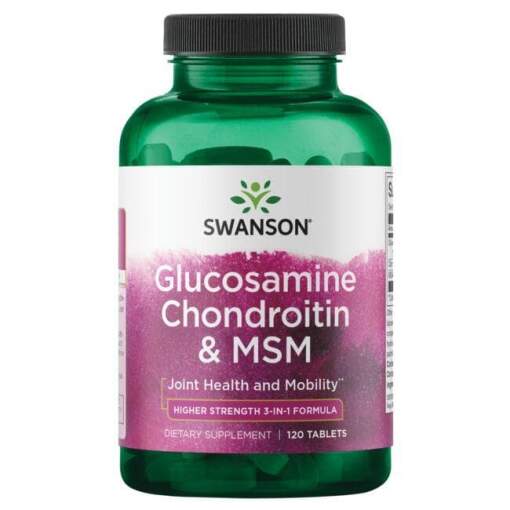 SWANSON Glukosamin/Kondroitin/MSM 500/400/200mg