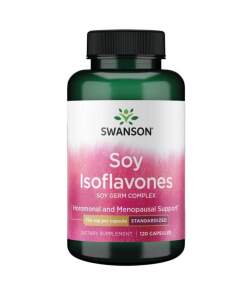 SWANSON Izoflavoner fra soja 120 kapsler