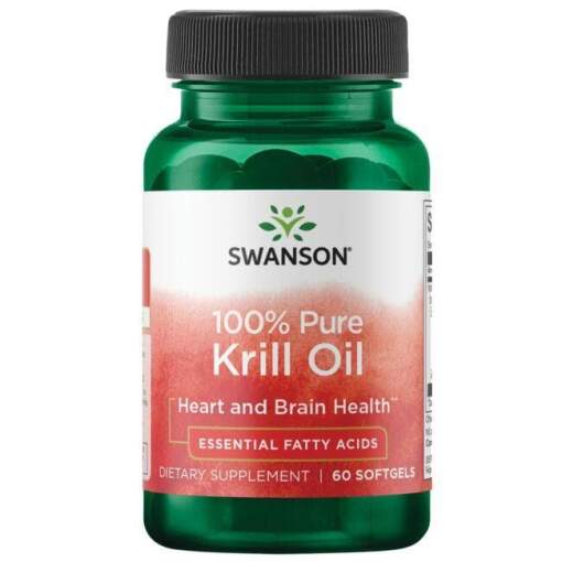SWANSON Krillolie 60 kapsler