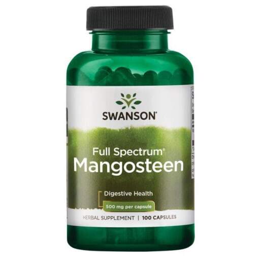 SWANSON Mangostan 500mg 100 kapsler