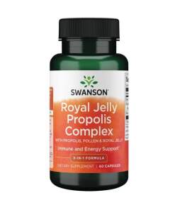 SWANSON Royal Jelly Propolis Komplex 60 Kapsler